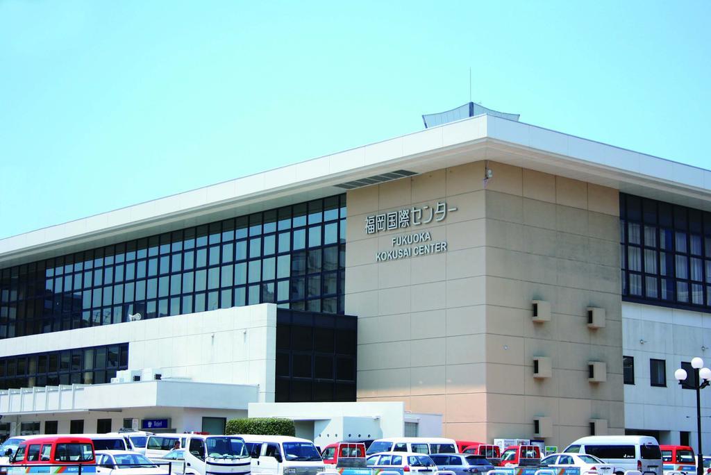 Fukuoka Sun Palace Hotel & Hall Exteriör bild